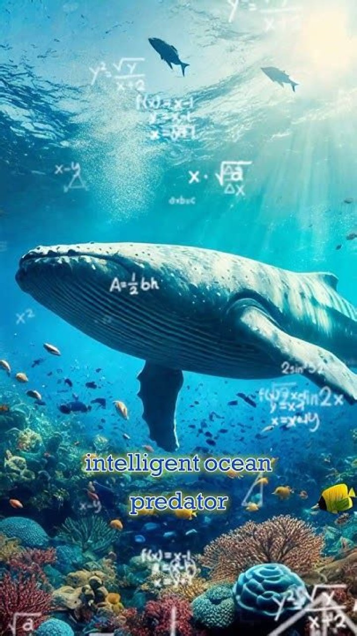 Apex predator that feeds on sharks