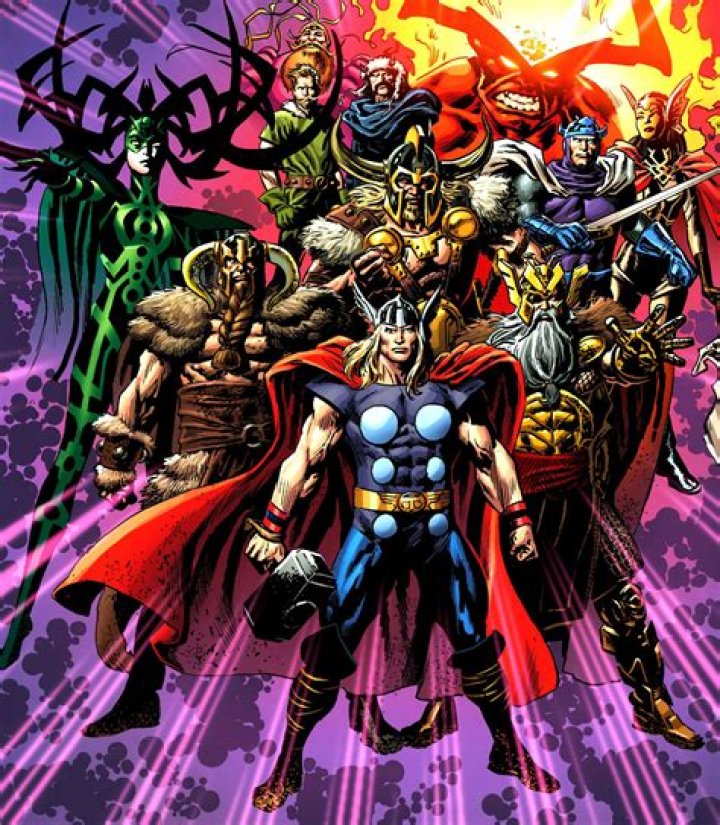 Marvel superhero from Asgard