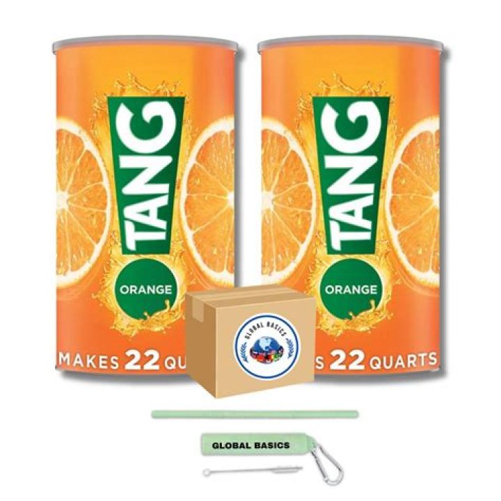 Orange-flavored powdered drink mix