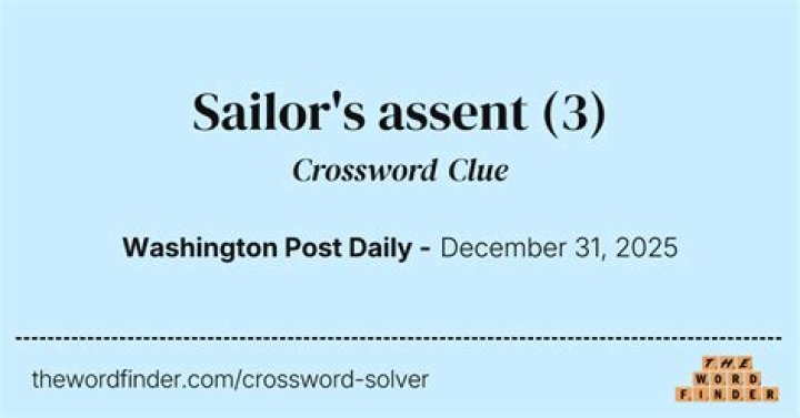Sailor's assent