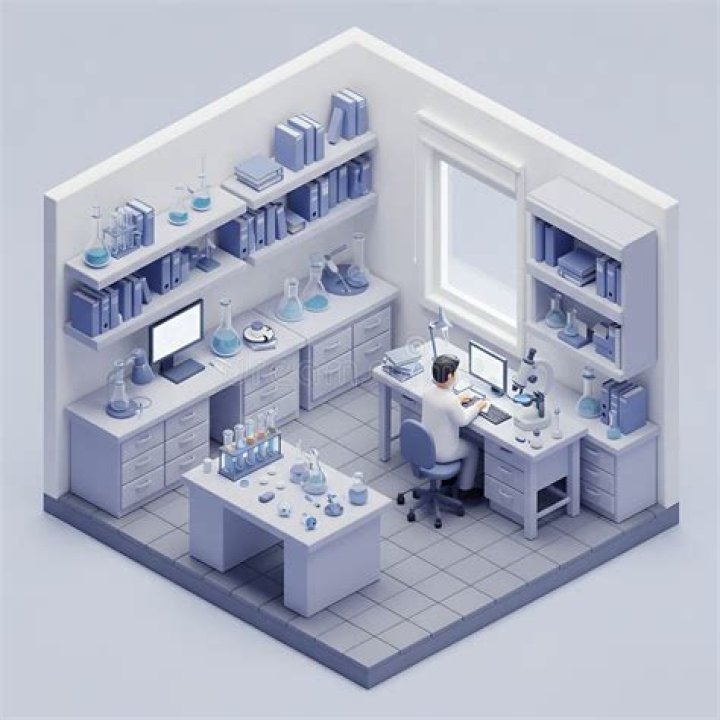 Scientist's workstation for short